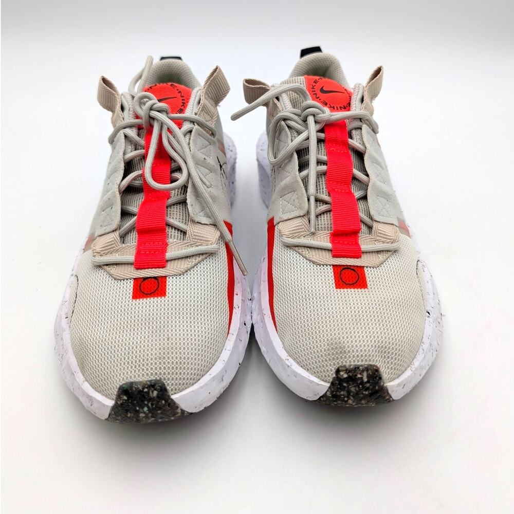 Nike Crater Impact Running Shoes Women's Light Bone/Bright Crimson Sz US9.5 EU41 - Picture 2 of 14